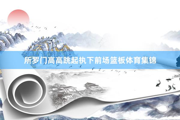 所罗门高高跳起执下前场篮板体育集锦